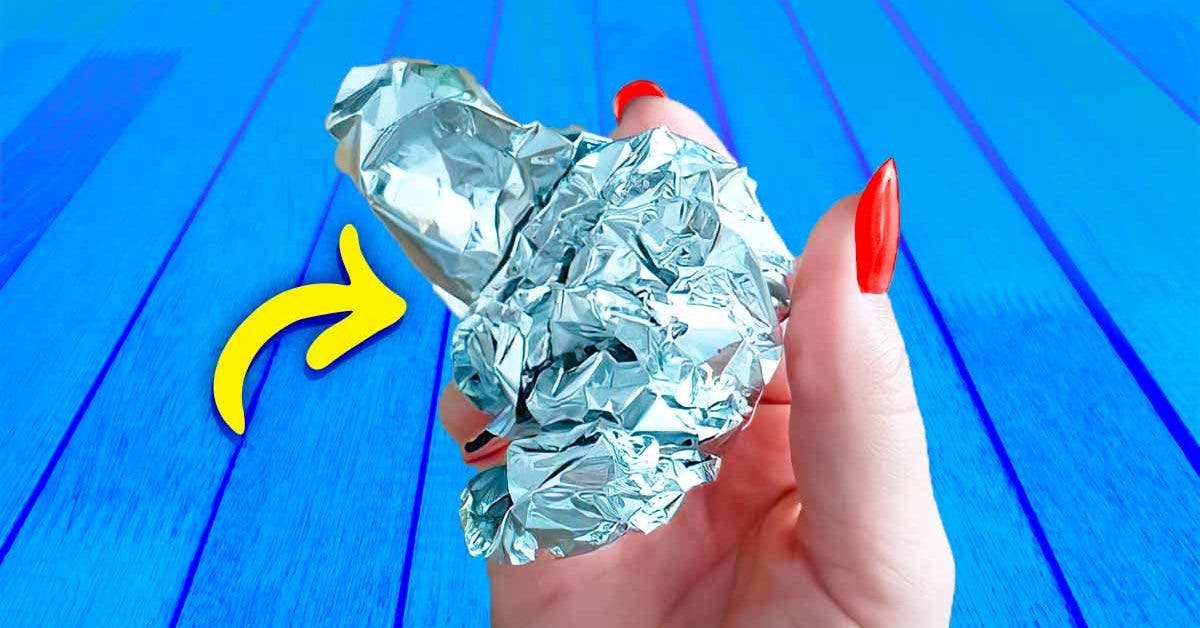 Papier aluminium : Découvrez la méthode secrète pour éradiquer les