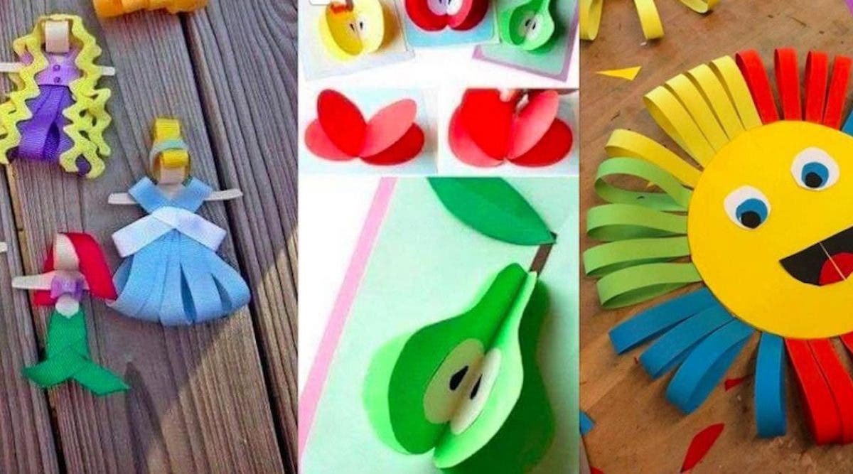 10 bricolages colorés qui ne nécessitent que du papier pour divertir