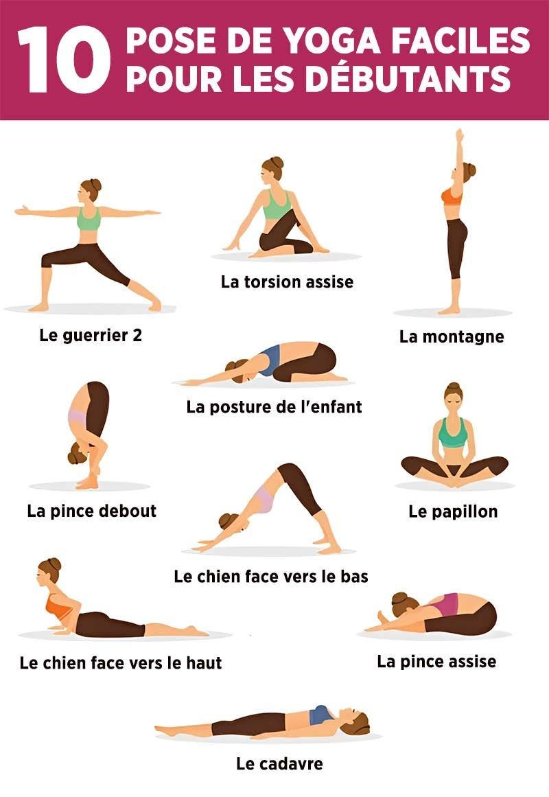10 pose de yoga