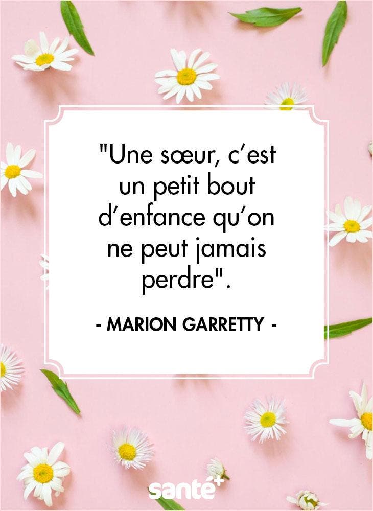 Citations sur l'amour entre sœurs