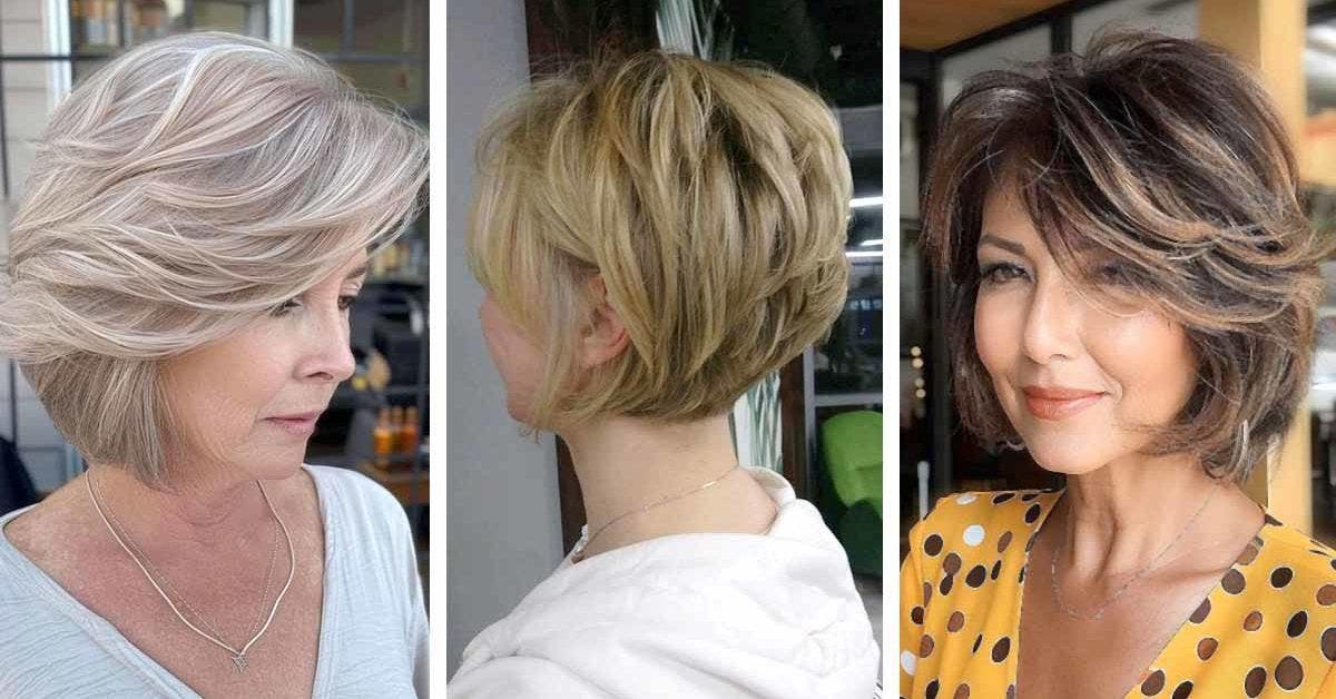 15 coupes courtes pour les femmes aux cheveux épais et volumineux avec effet décoiffé tendance 2024
