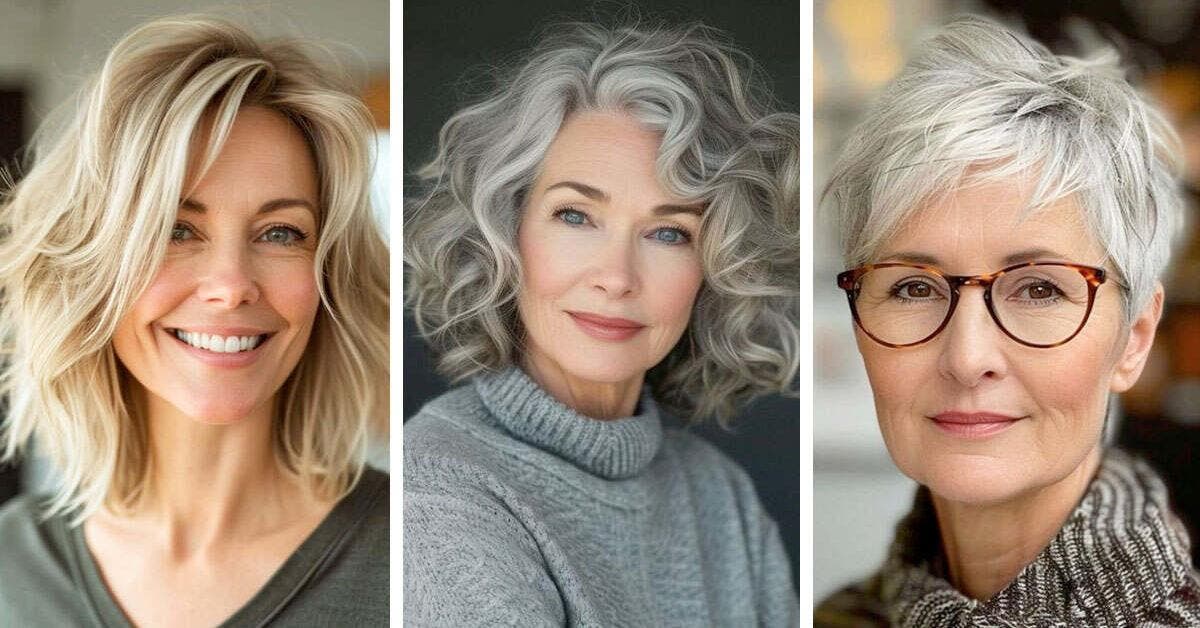 21 coupes de cheveux courtes pour les femmes de 50 ans et plus tendance en 2024