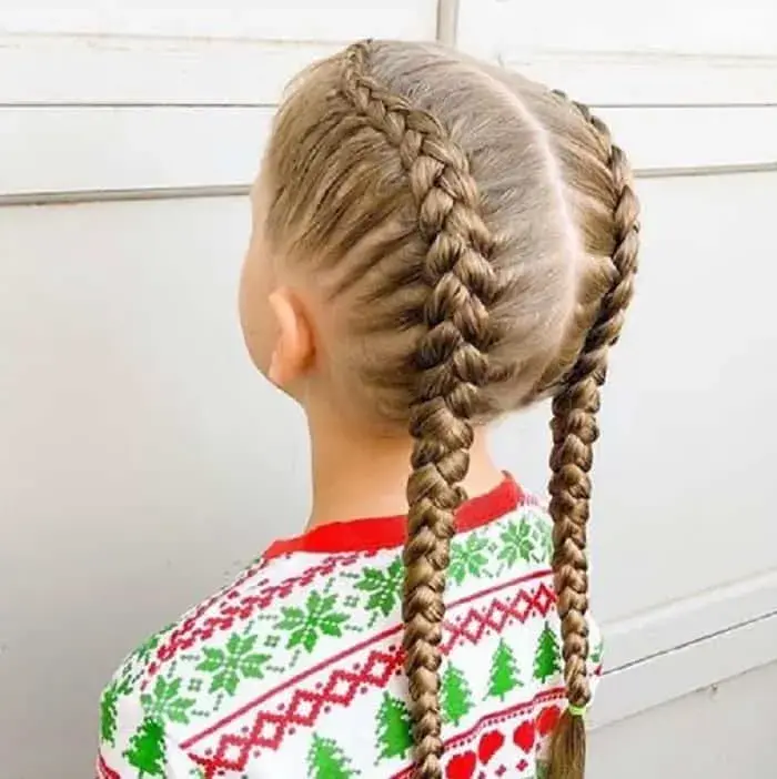 Coiffure petite fille 3 ans - 45 coiffures de petite fille qui changent des  couettes - Elle