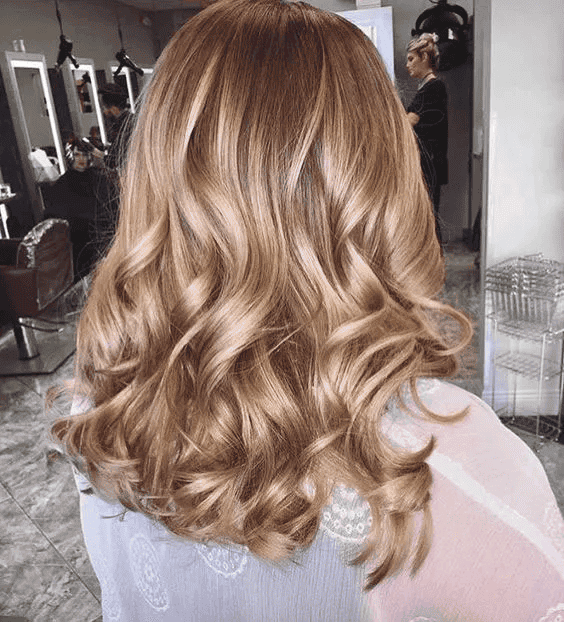 Balayage Rose Gold