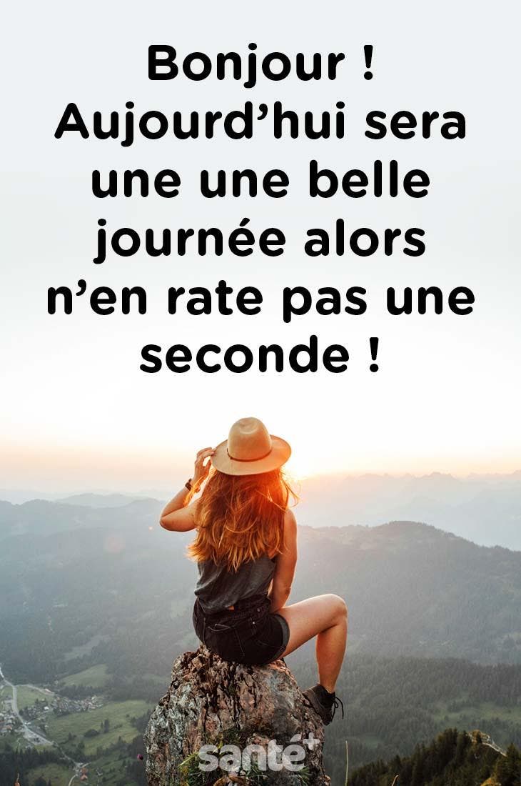 Un bonjour rempli d’optimisme pour bien commencer la journée