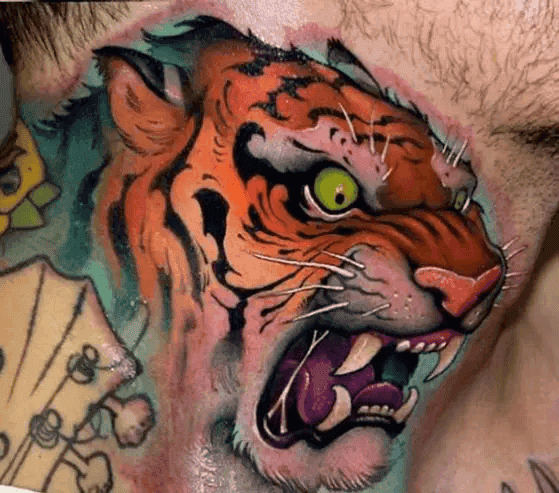Tatouage de tigre