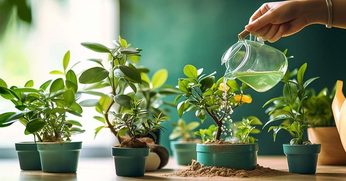 Plantes d'intérieurs : 10 engrais naturels à faire soi-même
