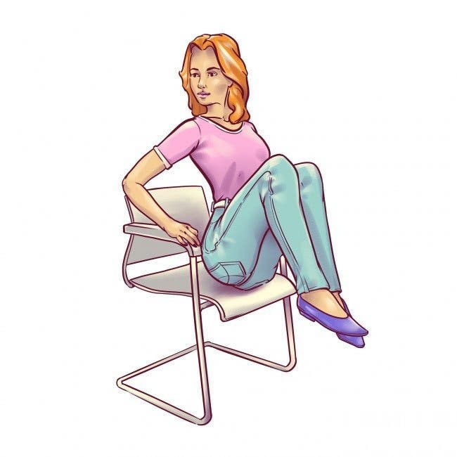 6 exercices pour un ventre plat à faire assis sur une chaise