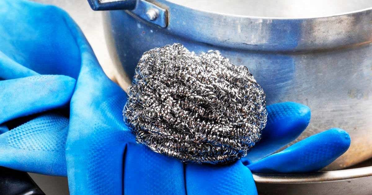 7 utilisations étonnantes de l'éponge en laine d'acier qu'on ne vous a  jamais dit
