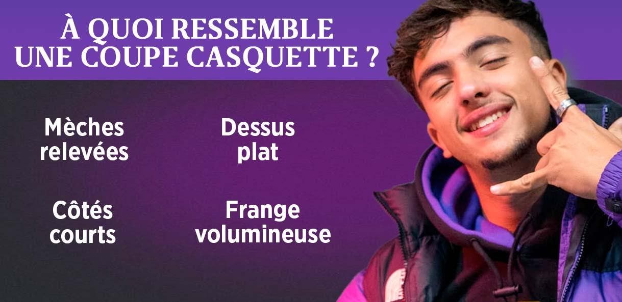 À quoi ressemble une coupe casquette __