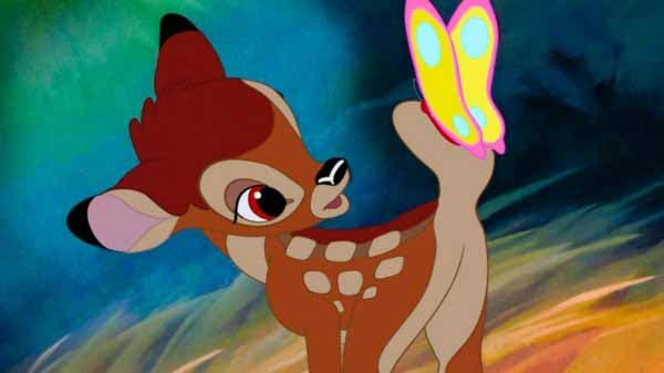 Bambi, le personnage de dessin animé Disney
