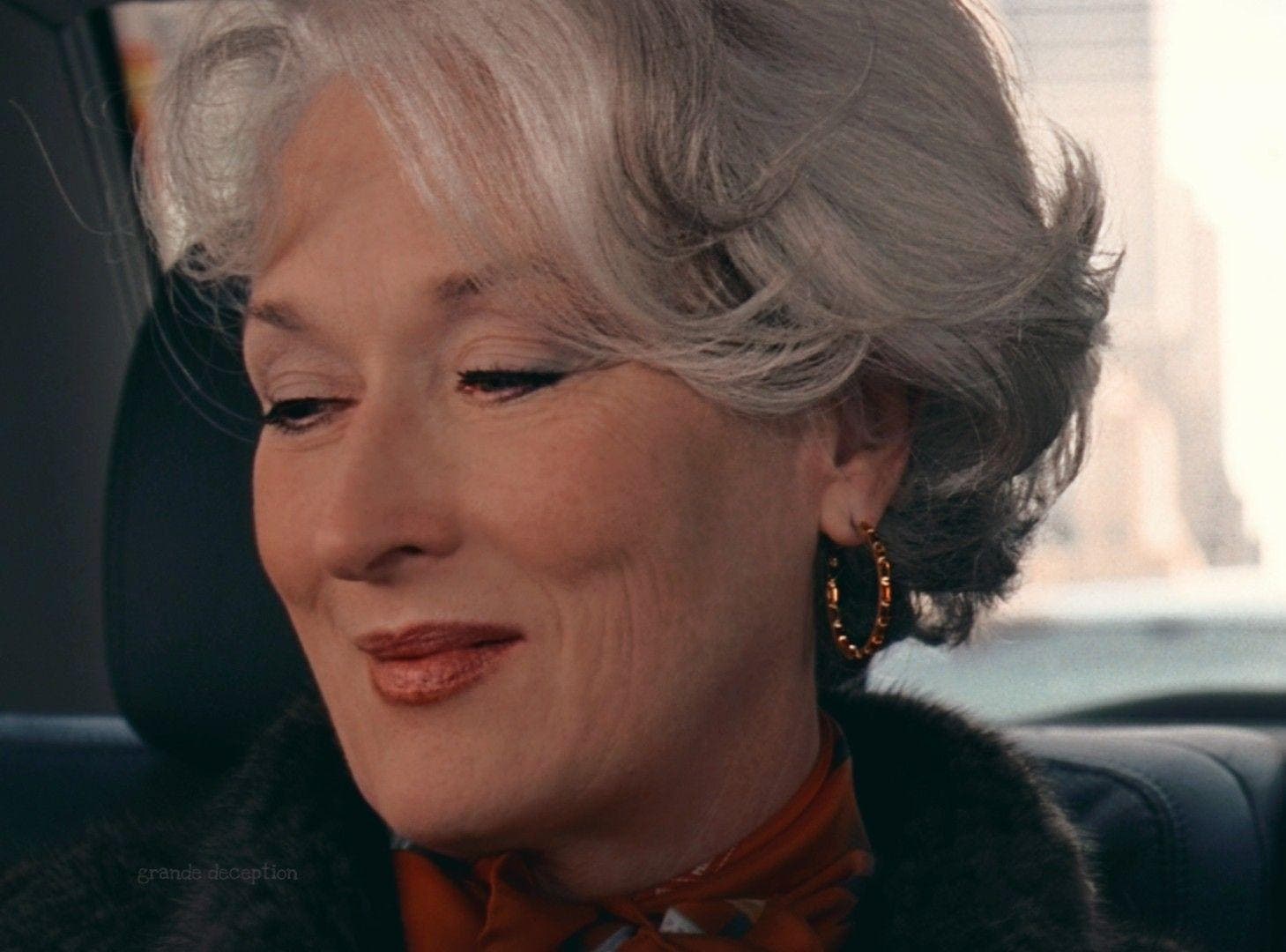 Carré ultra-chic de Meryl Streep