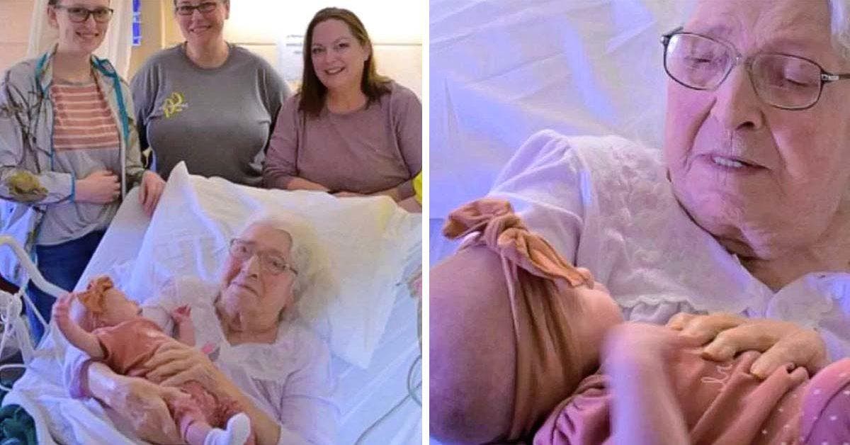 Cette femme de 98 ans a 623 descendants et vient d'accueillir sa première arrière-arrière-arrière-petite-fille