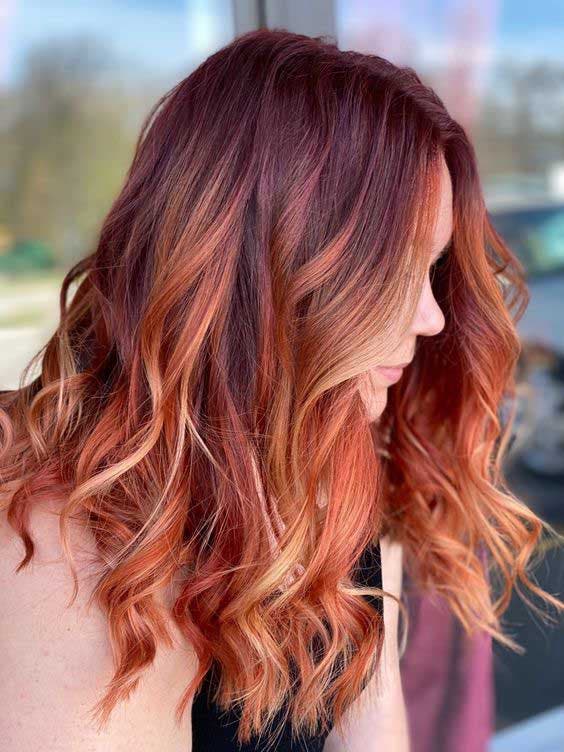 Cheveux auburn cuivré1