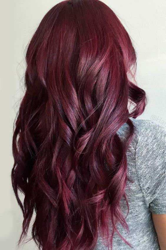 Cheveux auburn violet1