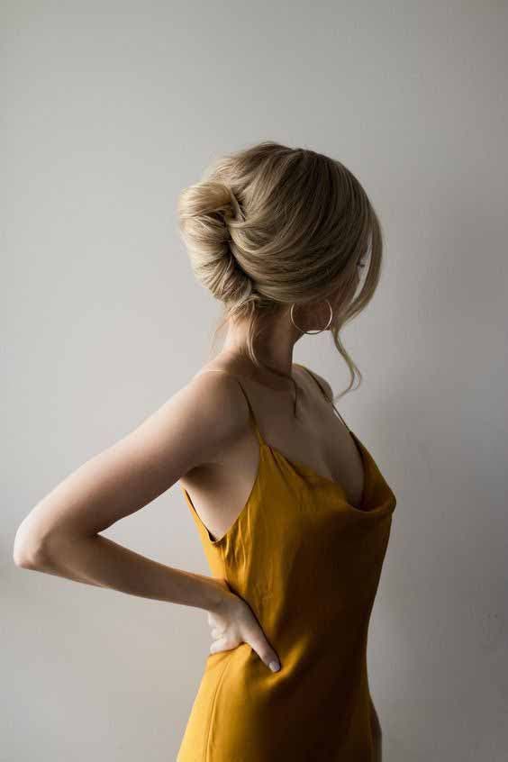 Chignon banane