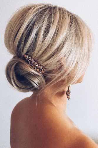 Chignon en tourbillon