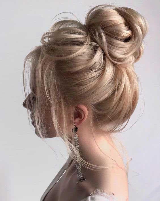 Chignon mariage de ballerine