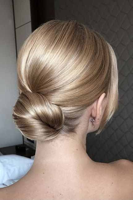 Chignon raide