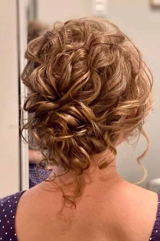 Chignon texturé