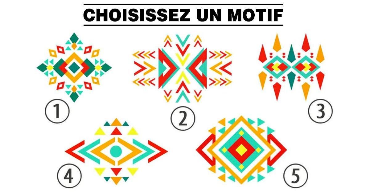 Le motif  que vous choisirez r v le votre vraie  personnalit 