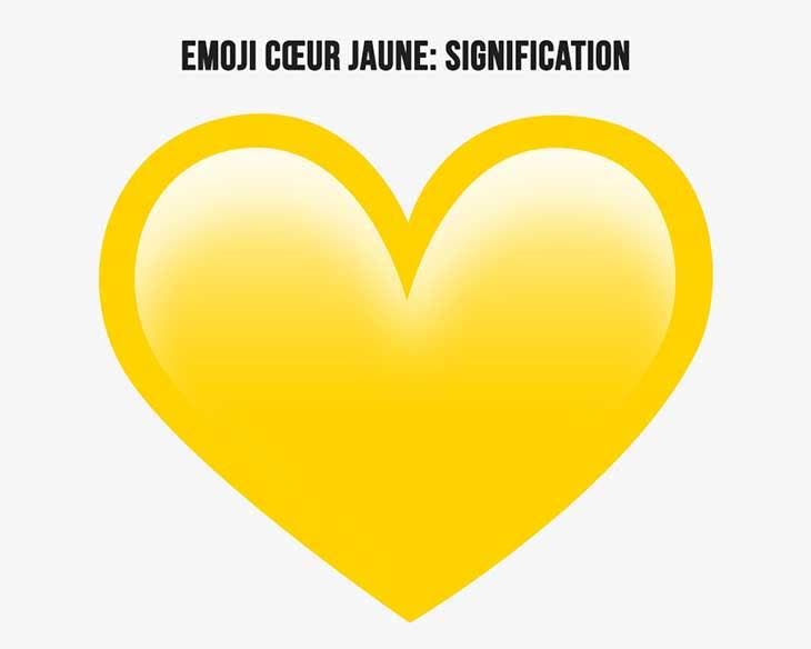 Coeur jaune significiation