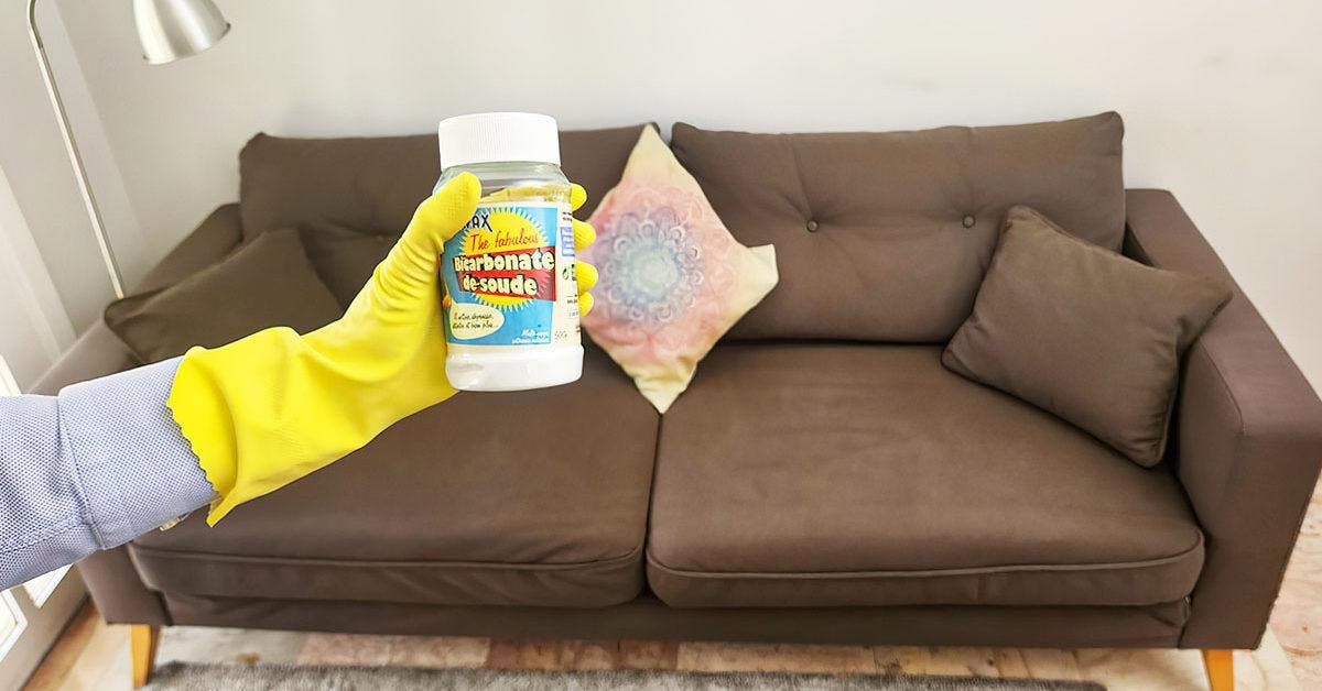 Nettoyer un canapé en tissu avec du bicarbonate de soude : le guide étape  par étape