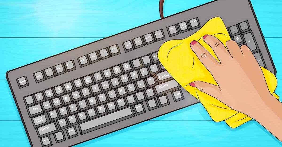 Comment nettoyer un clavier d'ordinateur ? Voici 5 étapes à suivre