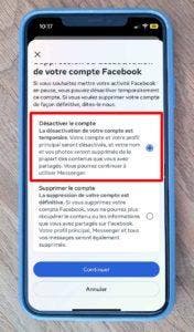 Comment Supprimer Ou D Sactiver Son Compte Facebook En