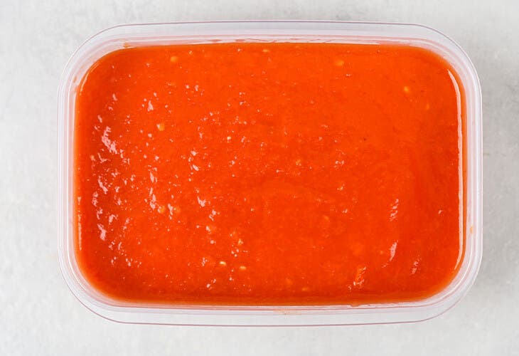 Conserver de la sauce tomate au réfrigérateur