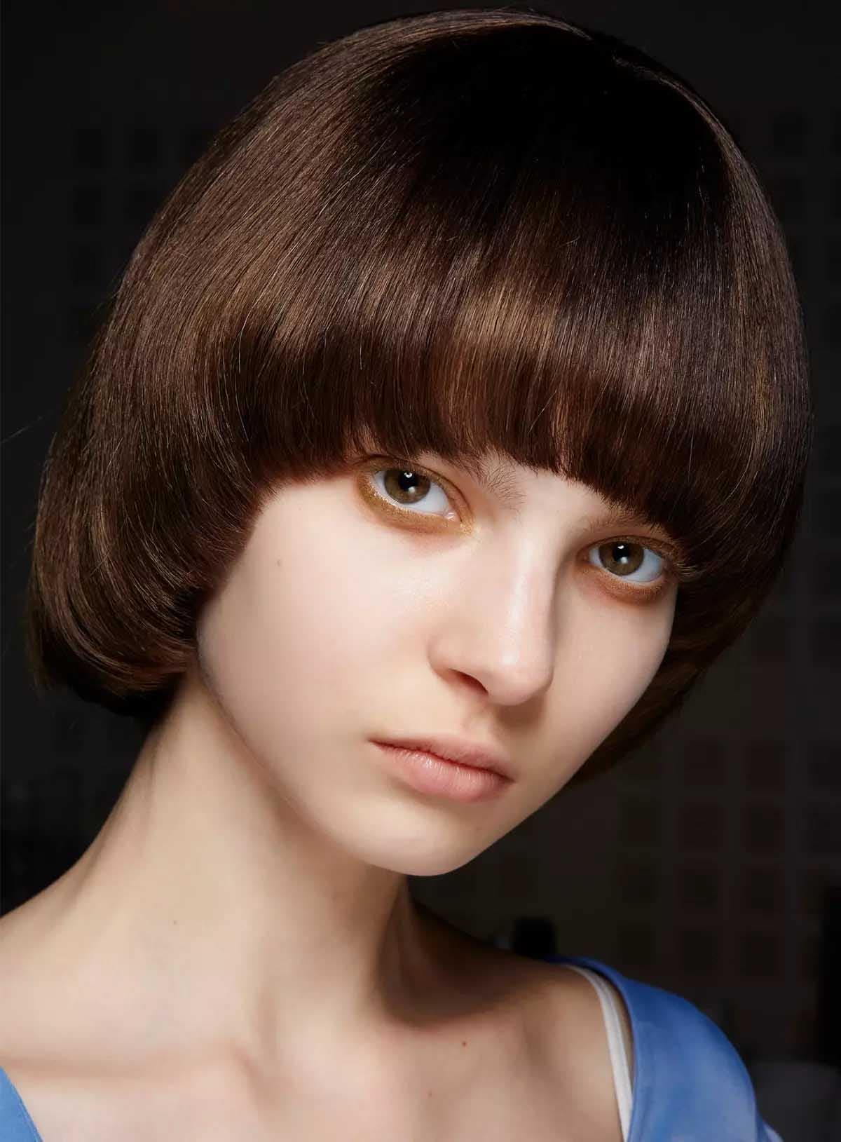 Coupe courte “pageboy”