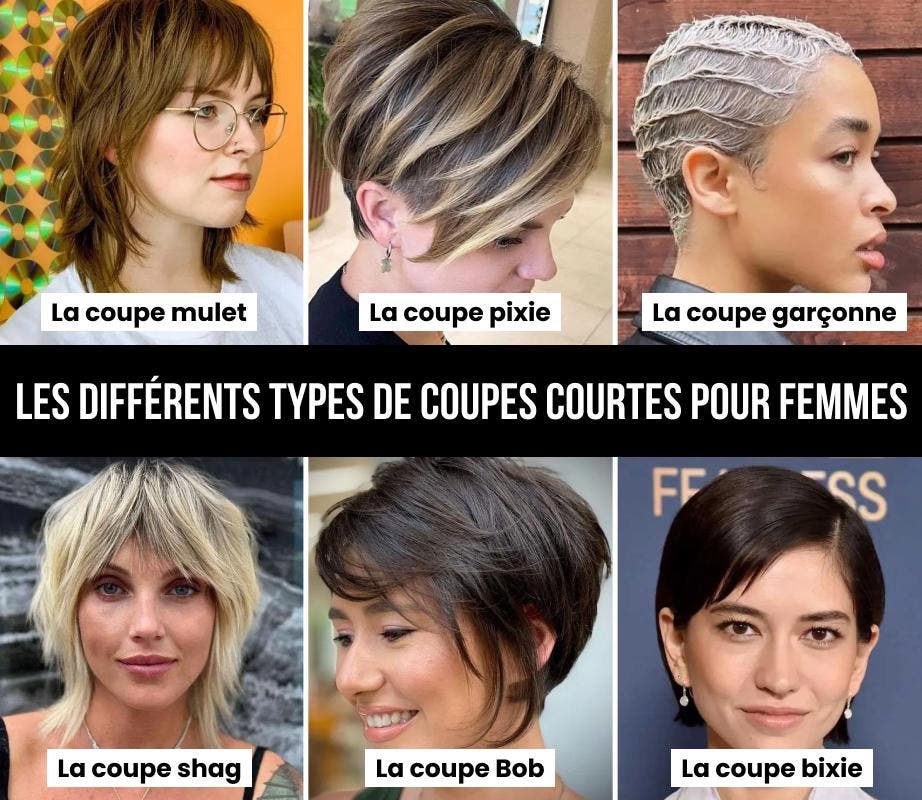 Coupe de cheveux courte pour femme - idées de coiffures tendances en 2023 