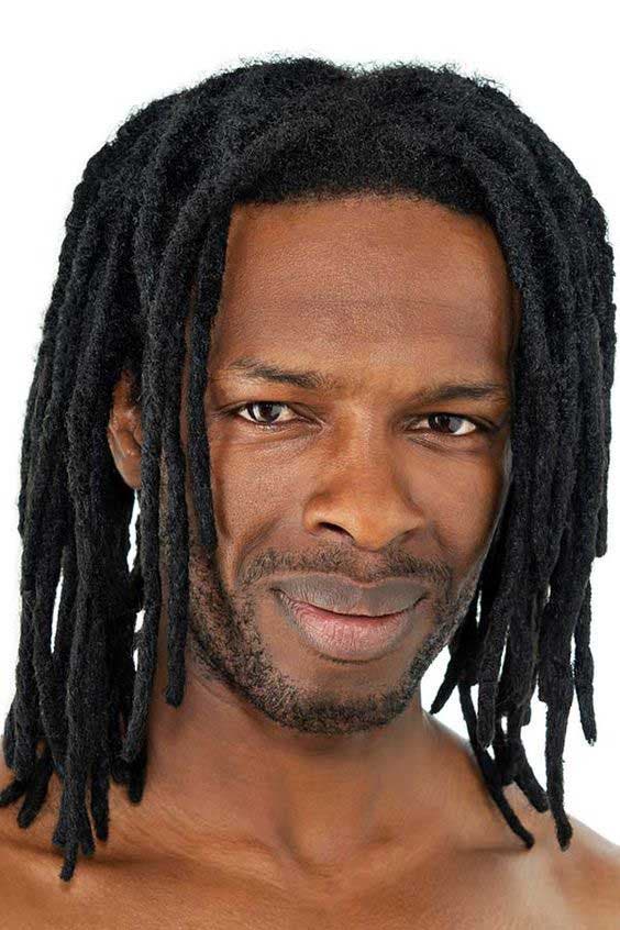 Coupe de cheveux rasta pour hommes