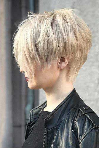 Coupe pixie effilée