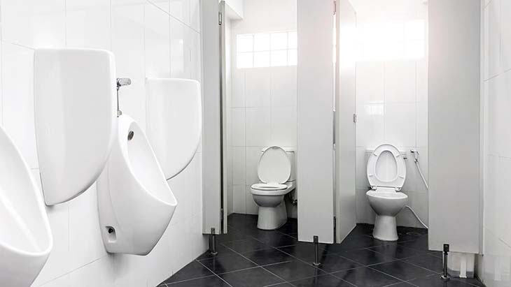 Des toilettes publiques – source : spm