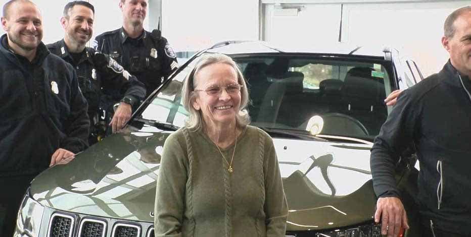 Diane Gordon et sa nouvelle voiture