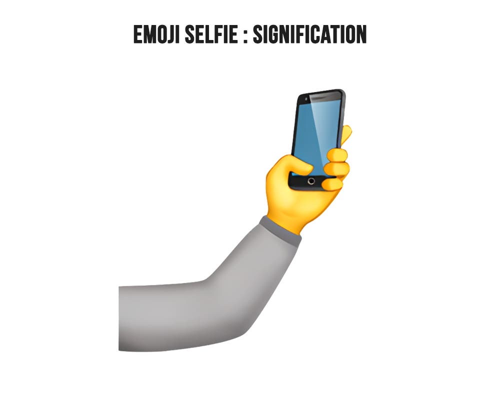 Emoji selfie