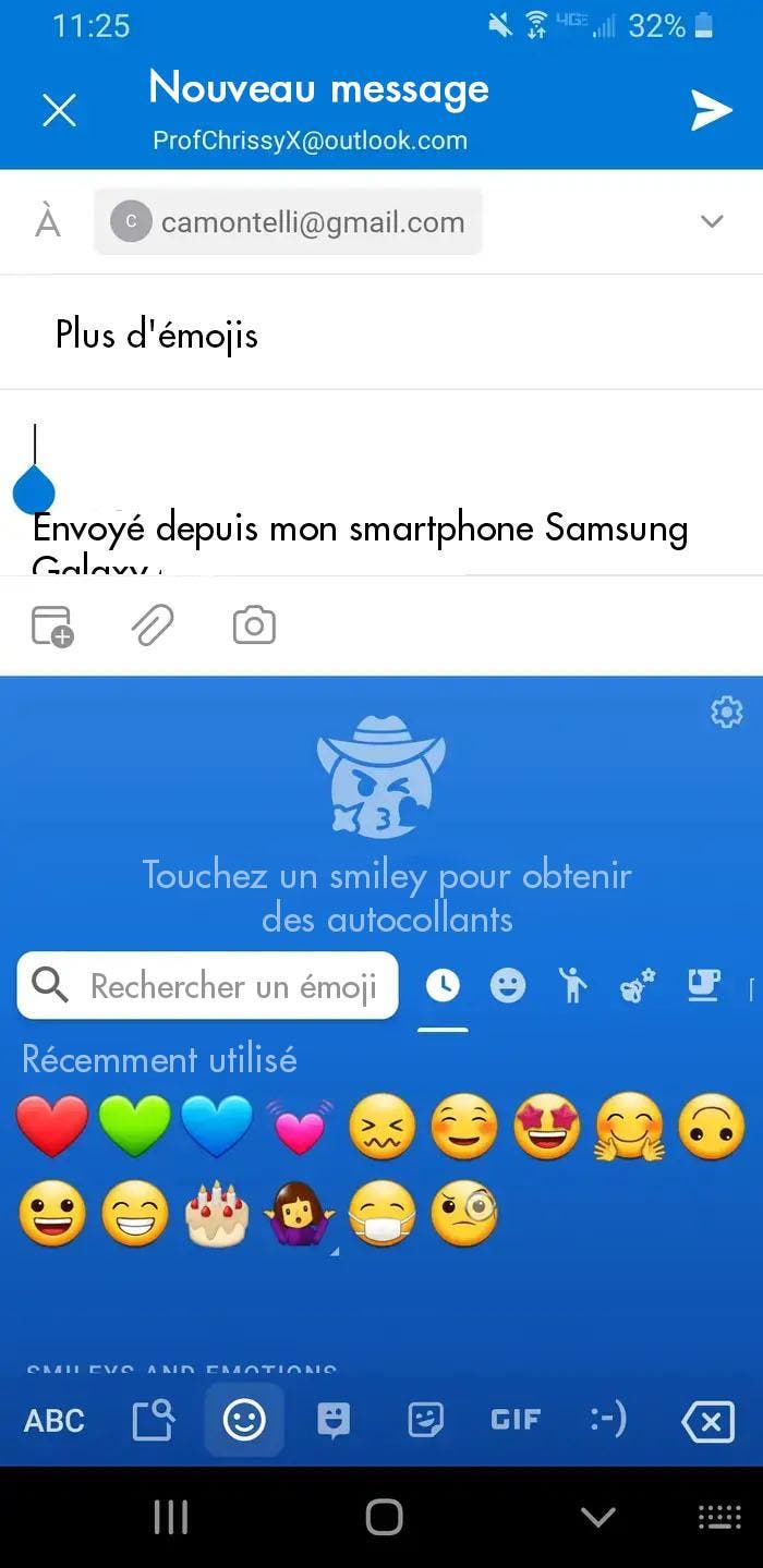 Émojis sur smartphone - Signification emoji