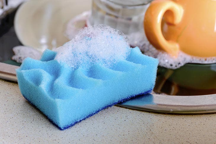 Un nid à bactéries : voici pourquoi il faut absolument nettoyer votre éponge  de cuisine !