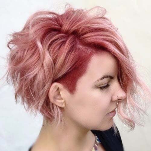 Hush Cut avec undercut