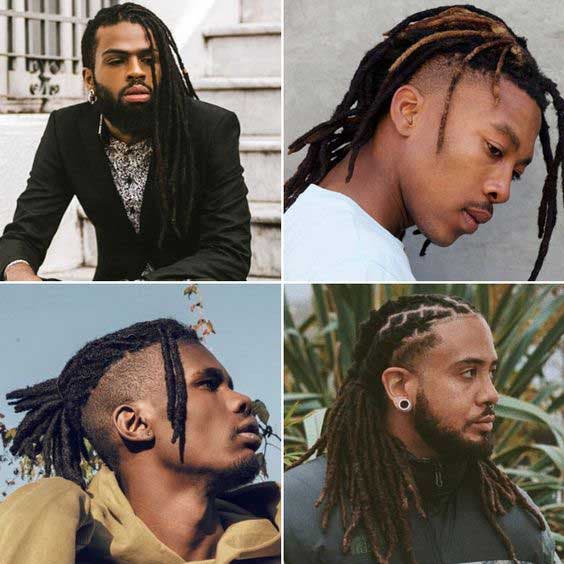 Idées de coiffures pour hommes avec des dreads