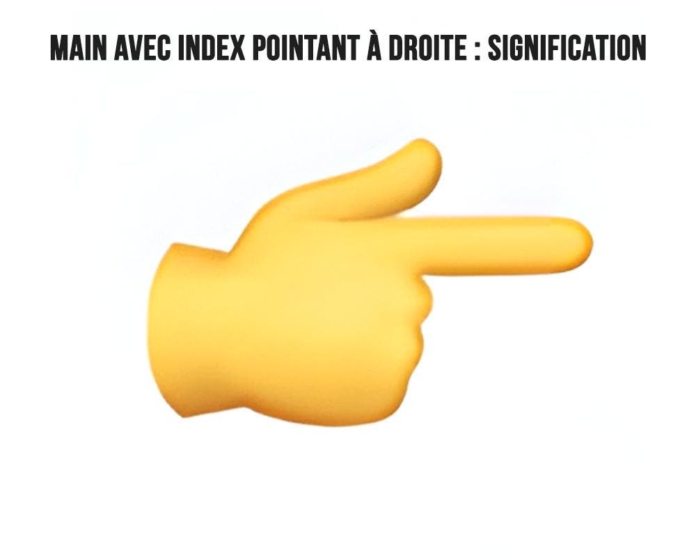 Emoji index à droite