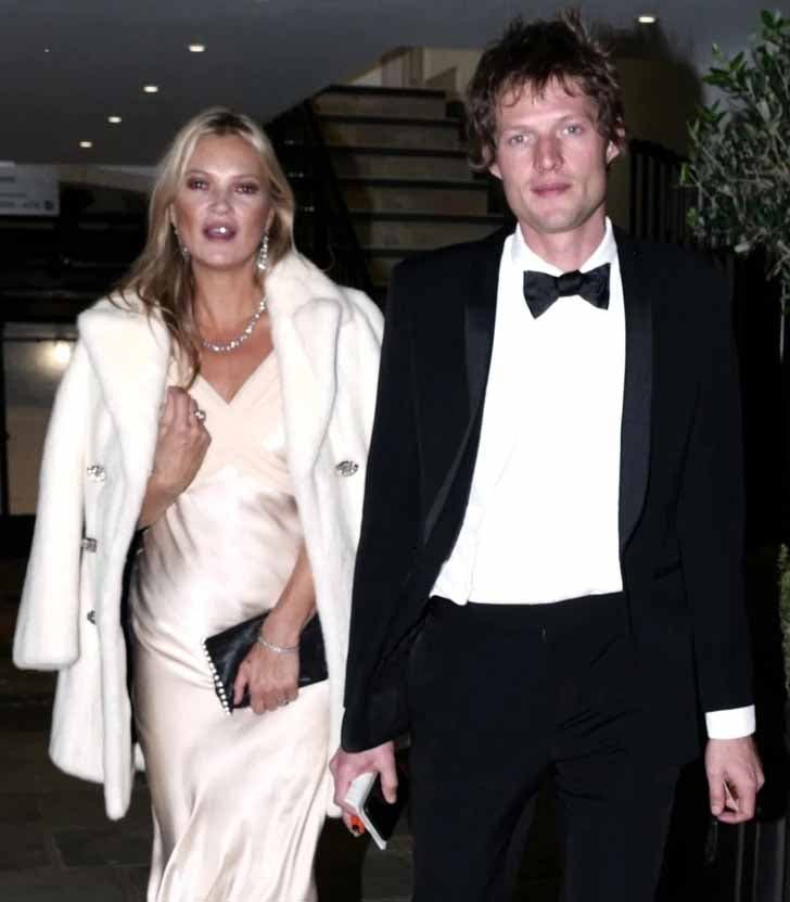 Kate Moss et son partenaire