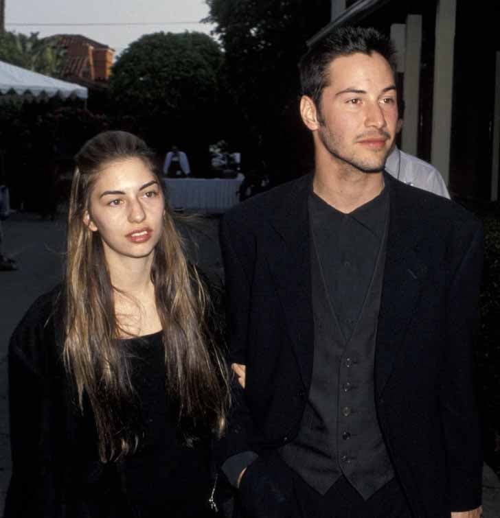 Keanu Reeves et Sofia Coppola