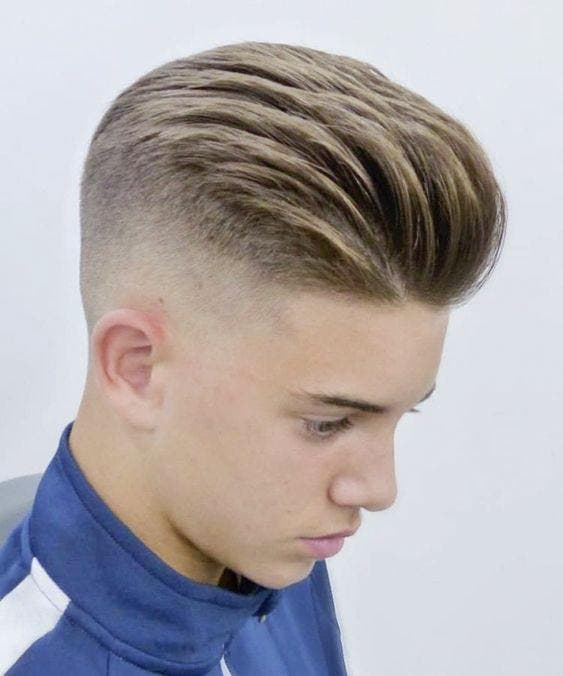 La coupe pompadour