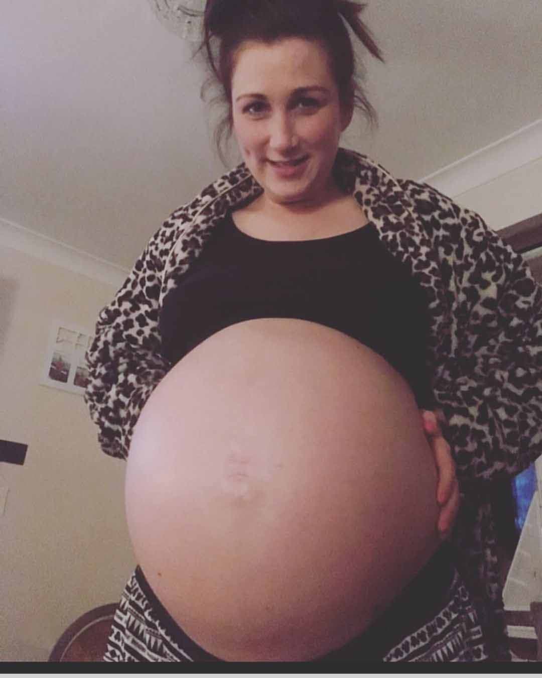 La grossesse de Charlotte à 35 semaines