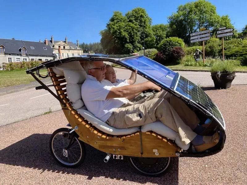 La mini voiture solaire de Jean-Paul Koslowski