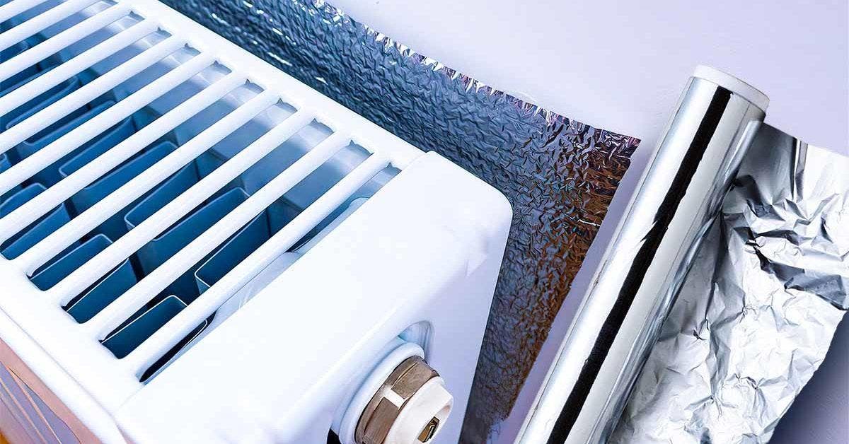 Comment fabriquer un réflecteur de chaleur pour le radiateur ?