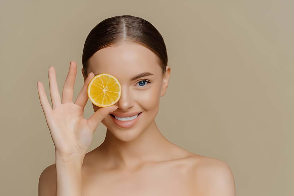 Le citron pour une peau claire