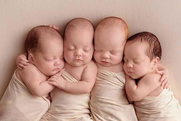 Les quatre bébés